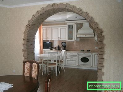 Arche на кухне: выбираем форму и материал арки, инструкция как сделать арку своими руками, реальные фото