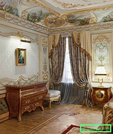 Chambre à coucher dans le style baroque (6)